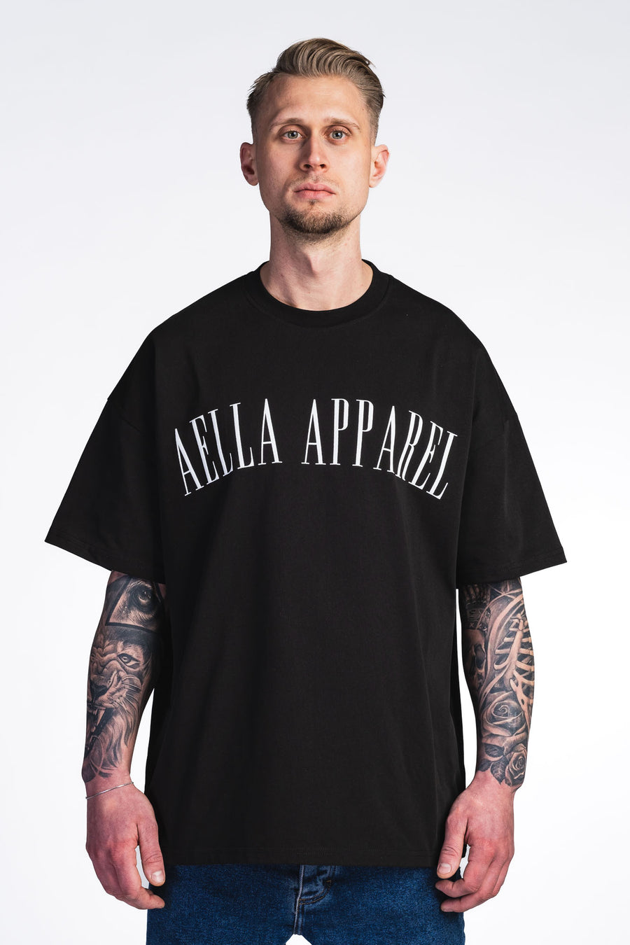 Aella Creative Department Oversized T-Shirt Black