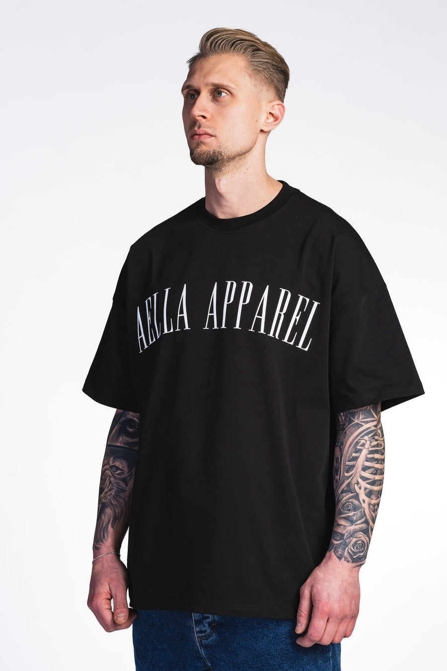 Aella Creative Department Oversized T-Shirt Black