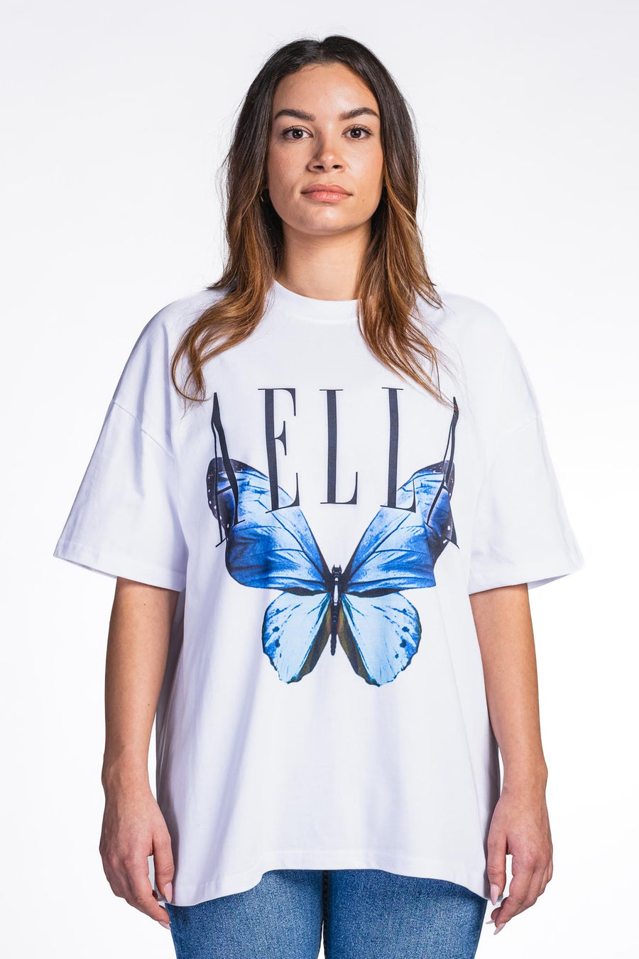 The Butterfly Heavy Oversized T-Shirt Ladies