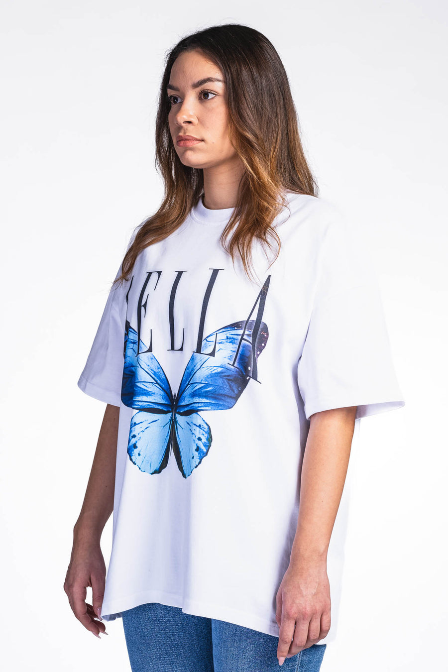 The Butterfly Heavy Oversized T-Shirt Ladies