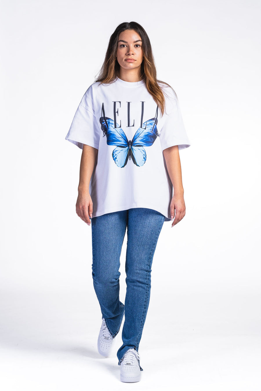 The Butterfly Heavy Oversized T-Shirt Ladies