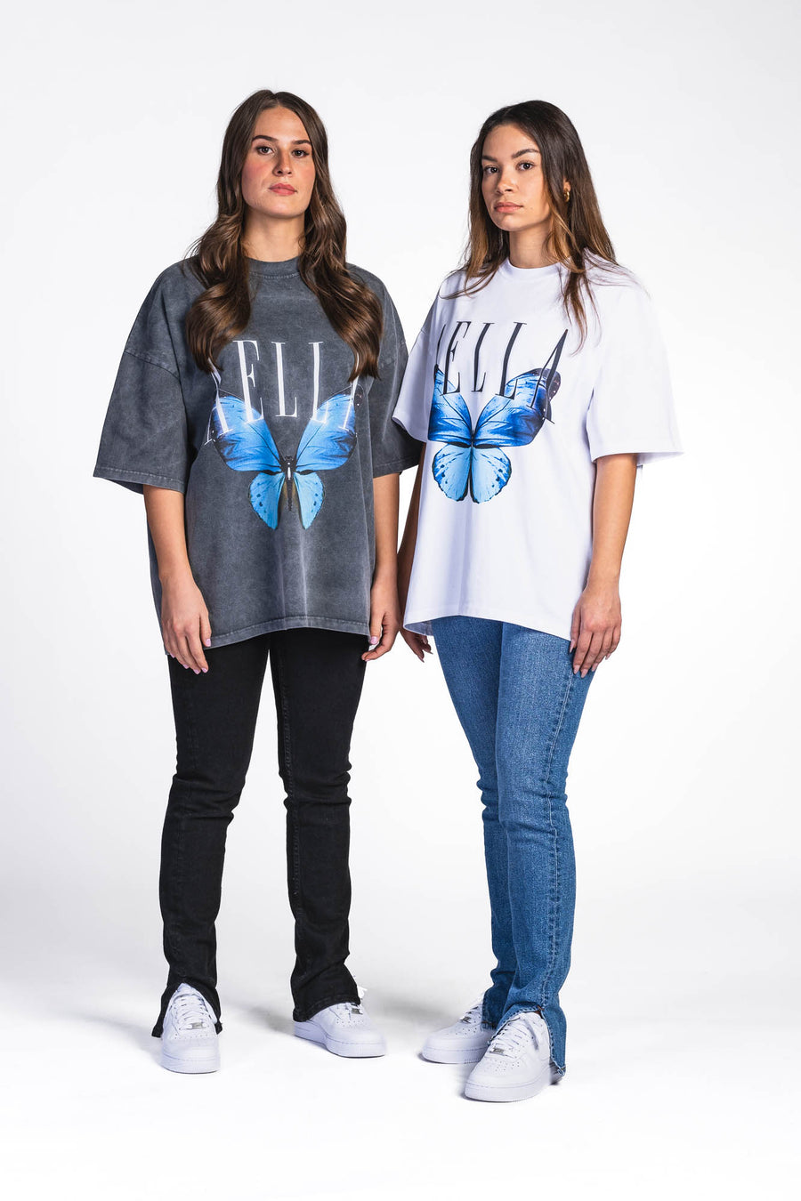 The Butterfly Heavy Oversized T Shirt Ladies