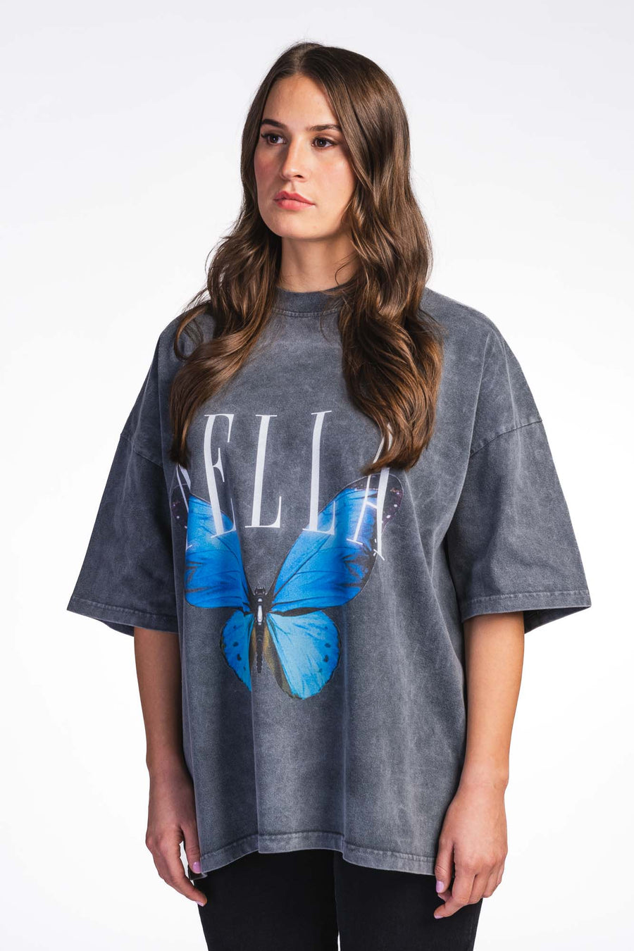 The Butterfly Heavy Oversized T Shirt Ladies