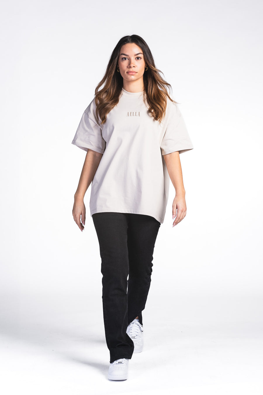 The Birds Heavy Oversized T-Shirt Sand