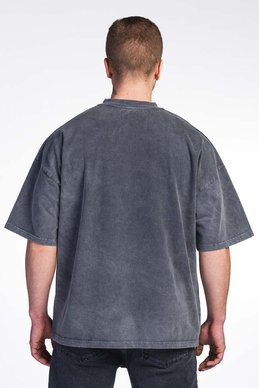 The Butterfly Heavy Oversized T-Shirt Gray