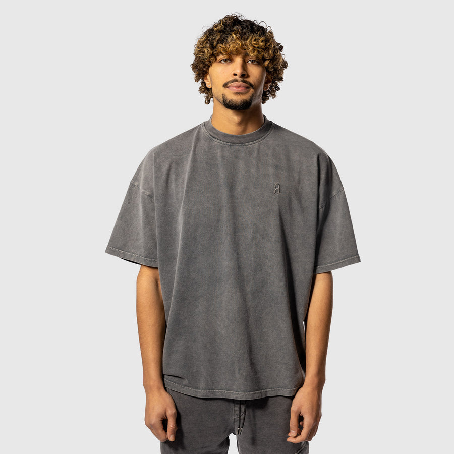 Heavy Oversized T-Shirt  - Gray