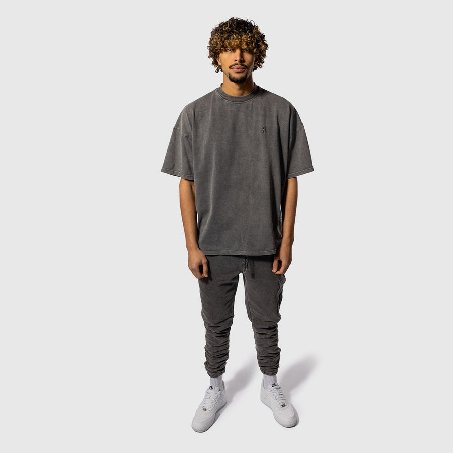 Heavy Oversized T-Shirt  - Gray