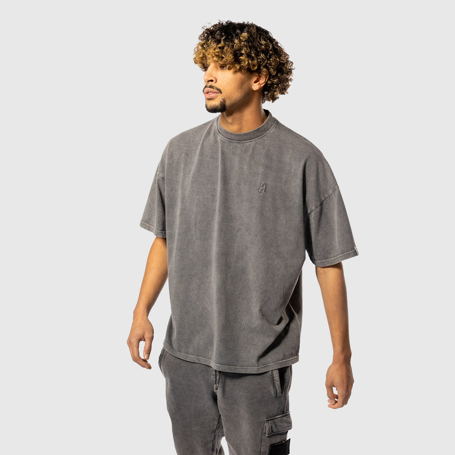 Heavy Oversized T-Shirt  - Gray