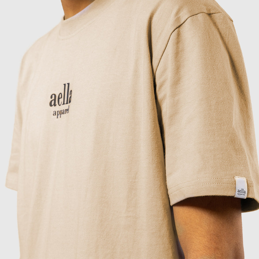 Slight Oversized T-Shirt - Sand