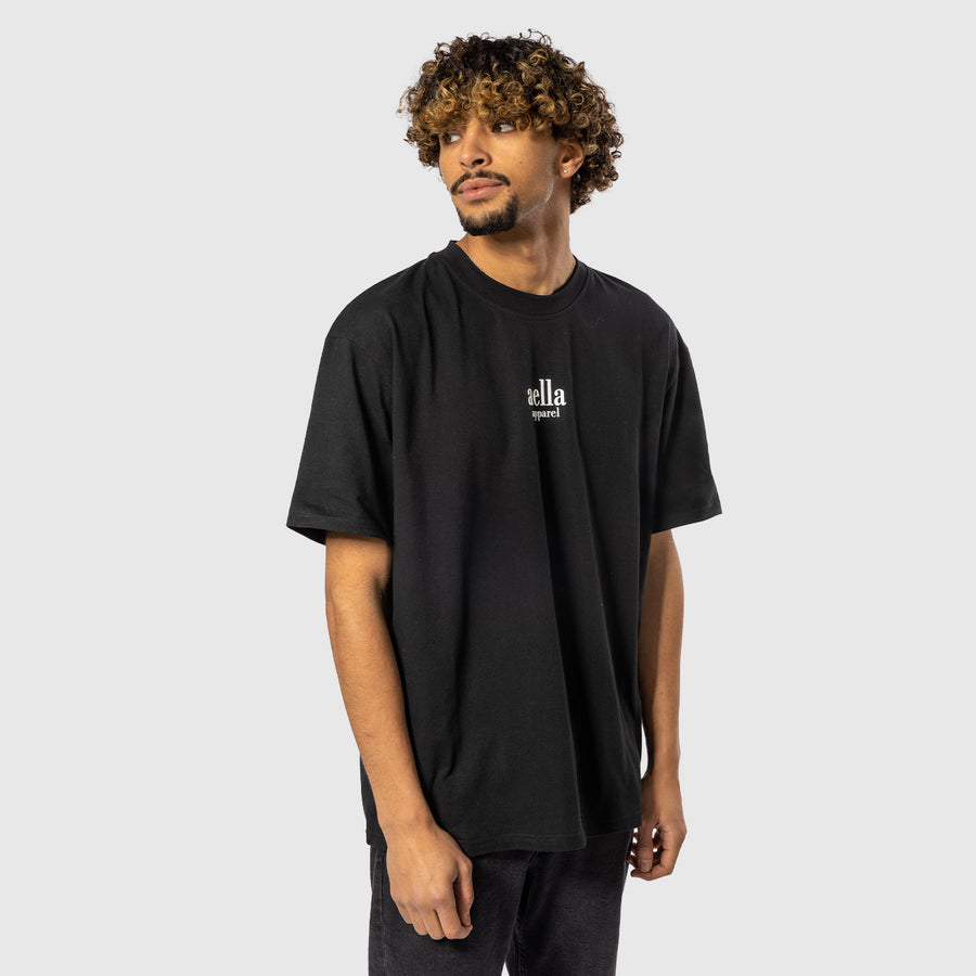 Slight Oversized T-Shirt - Black