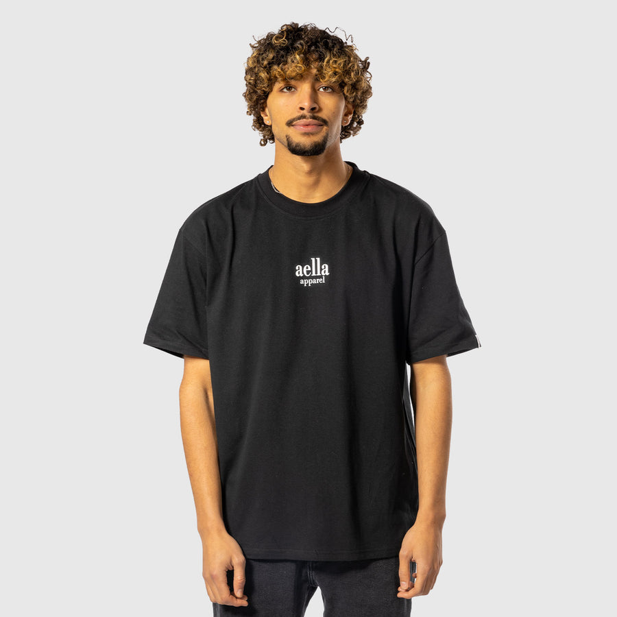 Slight Oversized T-Shirt - Black