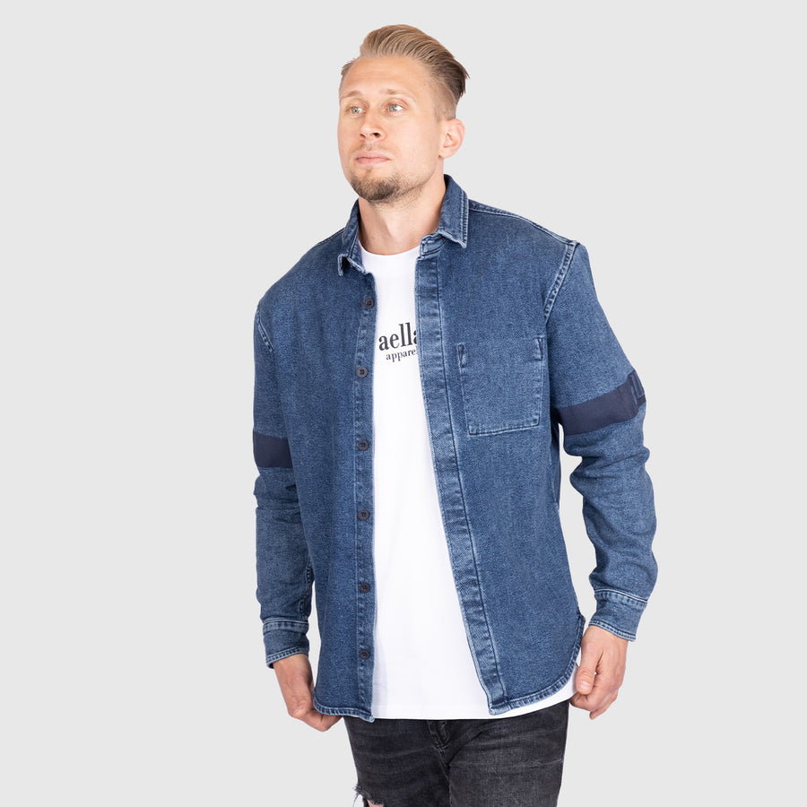 Vintage Jeansjacke - Denim Overshirt Blue